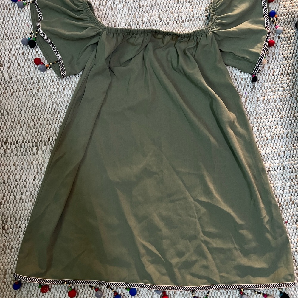 pom pom dress
